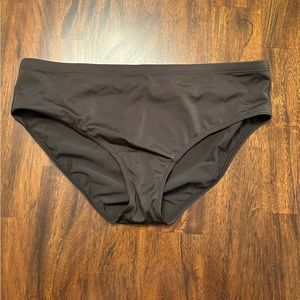 Brown bikini swimsuit bottoms. Size 16